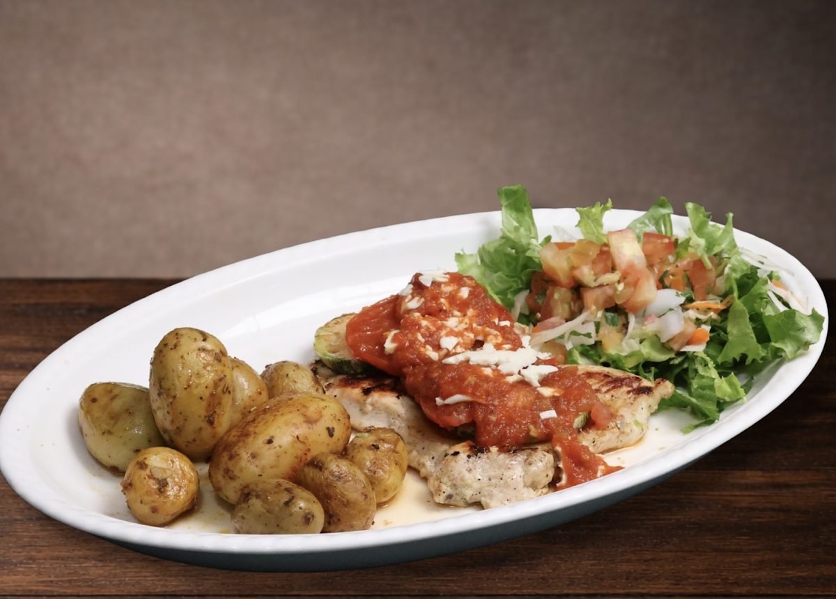 Pollo gratinado
